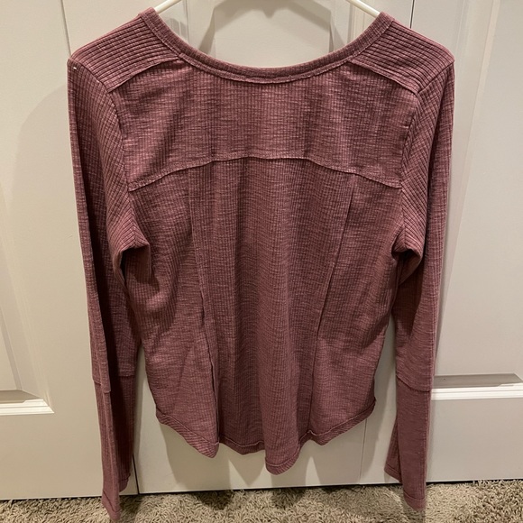 Split neck henley top - Picture 8 of 12